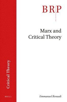 bokomslag Marx and Critical Theory