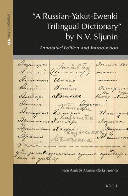 "A Russian-Yakut-Ewenki Trilingual Dictionary" by N.V. Sljunin