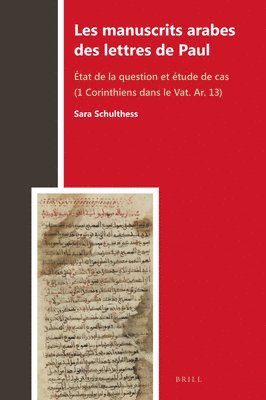 bokomslag Les manuscrits arabes des lettres de Paul