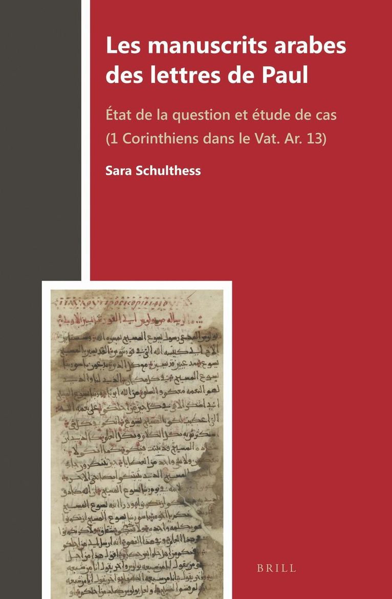 Les manuscrits arabes des lettres de Paul