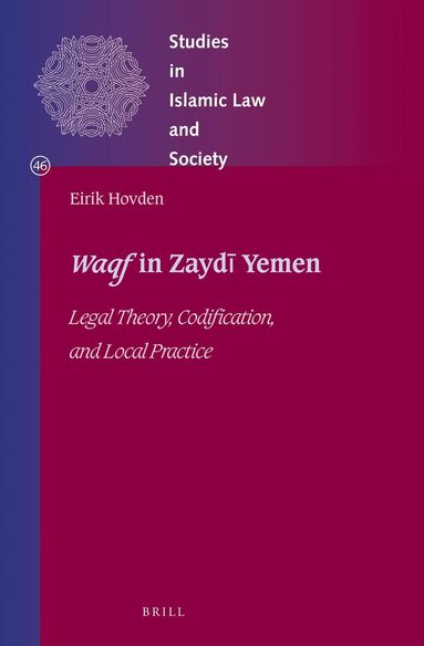 Eirik Hovden - Waqf in Zaydī Yemen, Inbunden