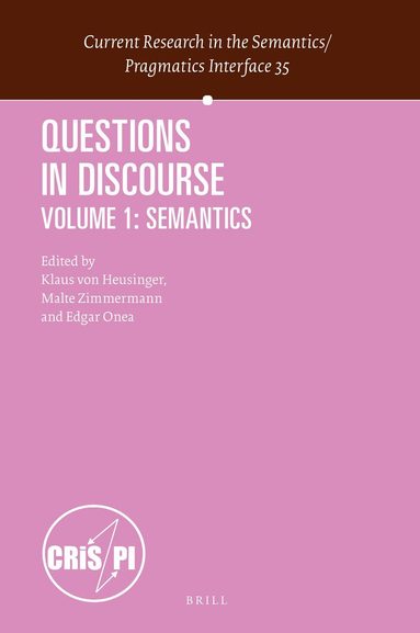 Klaus Heusinger - Questions in Discourse, Inbunden