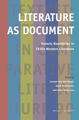 bokomslag Literature as Document