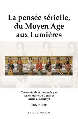 bokomslag La pensée sérielle, du Moyen Age aux Lumières