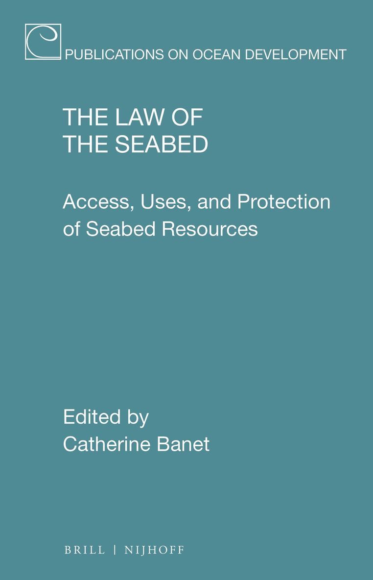 Catherine Banet - Law of the Seabed, Inbunden