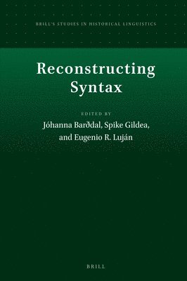 bokomslag Reconstructing Syntax