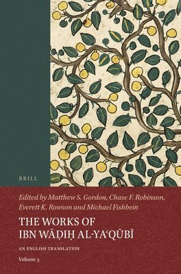 Matthew S. Gordon, Chase F. Robinson, Everett K. Rowson, Michael Fishbein, Matthew S Gordon, Chase F Robinson, Everett K Rowson - Works of Ibn Wāḍiḥ al-Yaʿqūbī (Volume 3), Häftad