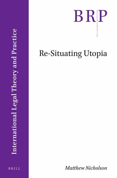 Matthew Nicholson - Re-Situating Utopia, Häftad