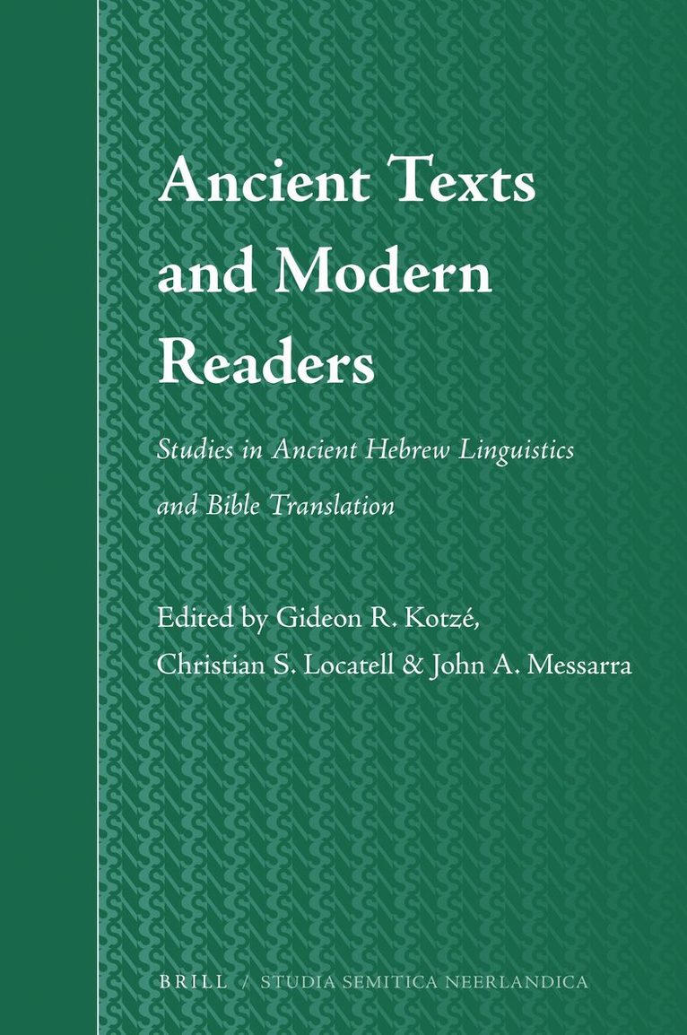 Ancient Texts and Modern Readers