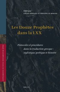 bokomslag Les Douze Prophètes Dans La LXX: Protocoles Et Procédures Dans La Traduction Grecque: Stylistique, Poétique Et Histoire
