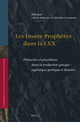 bokomslag Les Douze Prophètes Dans La LXX: Protocoles Et Procédures Dans La Traduction Grecque: Stylistique, Poétique Et Histoire