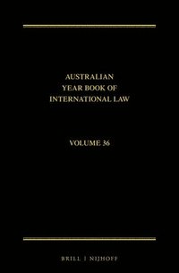 bokomslag Australian Year Book of International Law