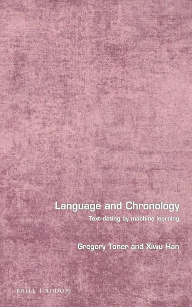 Gregory Toner - Language and Chronology, Inbunden