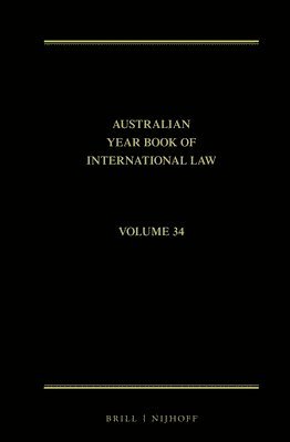 bokomslag Australian Year Book of International Law