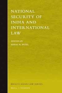 bokomslag National Security of India and International Law