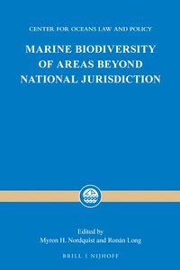 bokomslag Marine Biodiversity of Areas Beyond National Jurisdiction
