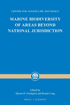 bokomslag Marine Biodiversity of Areas Beyond National Jurisdiction