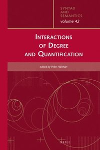 bokomslag Interactions of Degree and Quantification