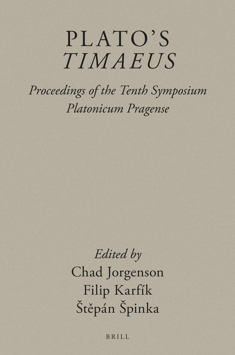 Plato’s Timaeus