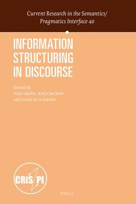 bokomslag Information Structuring in Discourse