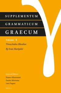 bokomslag Supplementum Grammaticum Graecum 4: Timachidas Rhodius