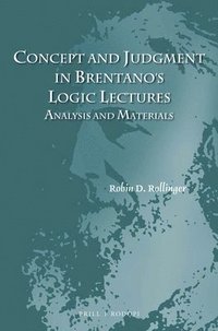 bokomslag Concept and Judgment in Brentano's Logic Lectures