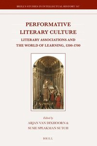 bokomslag Performative Literary Culture
