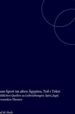 bokomslag Bildatlas zum Sport im alten Ägypten, Teil 1 Text