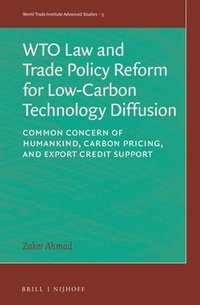 bokomslag WTO Law and Trade Policy Reform for Low-Carbon Technology Diffusion