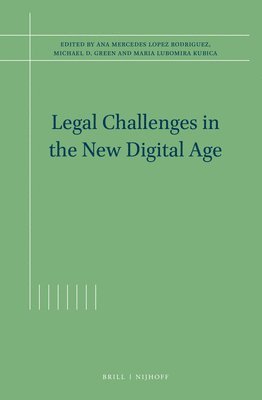 bokomslag Legal Challenges in the New Digital Age
