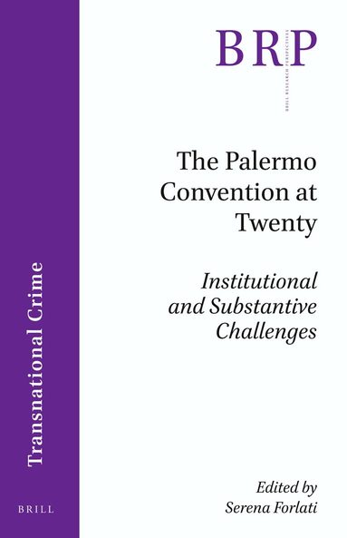 Serena Forlati - Palermo Convention at Twenty, Häftad