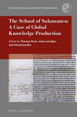 bokomslag School of Salamanca: A Case of Global Knowledge Production