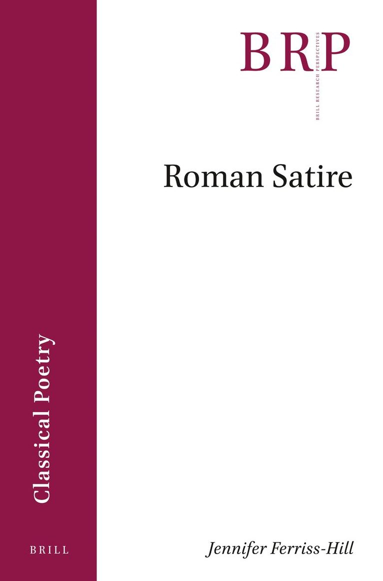 Jennifer Ferriss-Hill - Roman Satire, Häftad