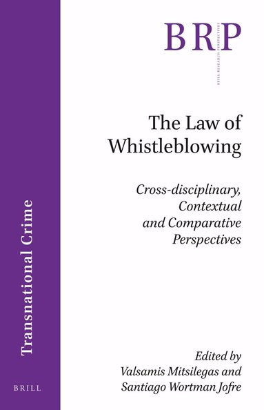 Valsamis Mitsilegas, Santiago Wortman Jofre - Law of Whistleblowing, Häftad