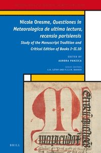 bokomslag Nicole Oresme, Questiones in Meteorologica de ultima lectura, recensio parisiensis