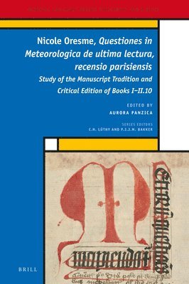 bokomslag Nicole Oresme, Questiones in Meteorologica de ultima lectura, recensio parisiensis