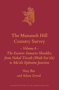 bokomslag The Manasseh Hill Country Survey Volume 6: The Eastern Samaria Shoulder, from Nahal Tirzah (Wadi Far'ah) to Ma'ale Ephraim Junction