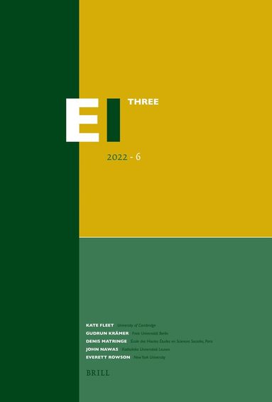 Kate Fleet, Gudrun Krämer, Denis Matringe, John Nawas, Everett Rowson - Encyclopaedia of Islam - Three 2022-6, Häftad