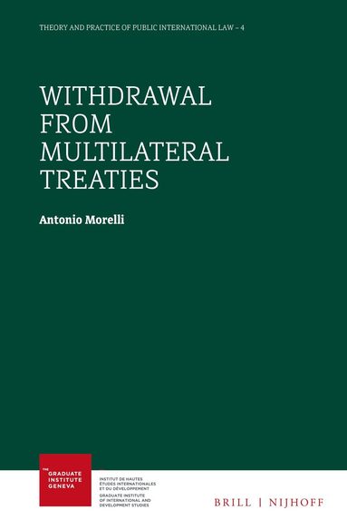 Antonio Morelli - Withdrawal from Multilateral Treaties, Inbunden