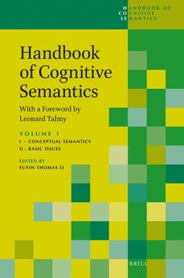 bokomslag Handbook of Cognitive Semantics (Part 1): With a Foreword by Leonard Talmy