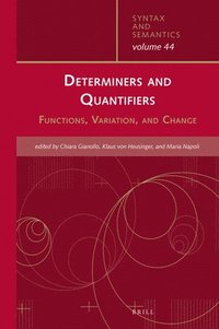 bokomslag Determiners and Quantifiers