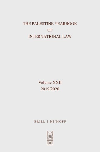 bokomslag Palestine Yearbook of International Law (2019-2020)