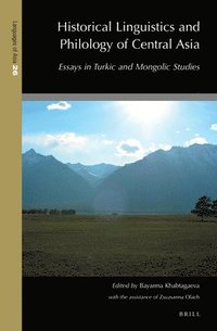 bokomslag Historical Linguistics and Philology of Central Asia