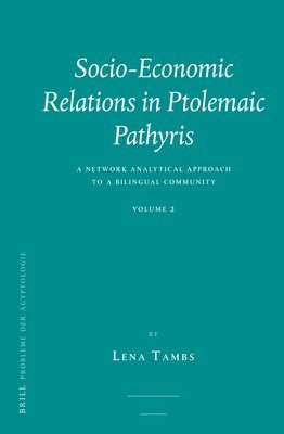bokomslag Socio-economic Relations in Ptolemaic Pathyris