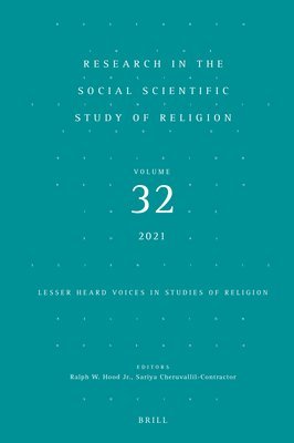 bokomslag Research in the Social Scientific Study of Religion, Volume 32