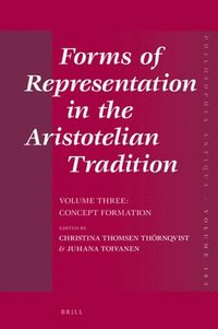 bokomslag Forms of Representation in the Aristotelian Tradition. Volume Three: Concept Formation