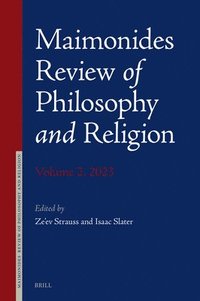 bokomslag Maimonides Review of Philosophy and Religion Volume 2, 2023