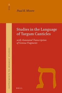 bokomslag Studies in the Language of Targum Canticles