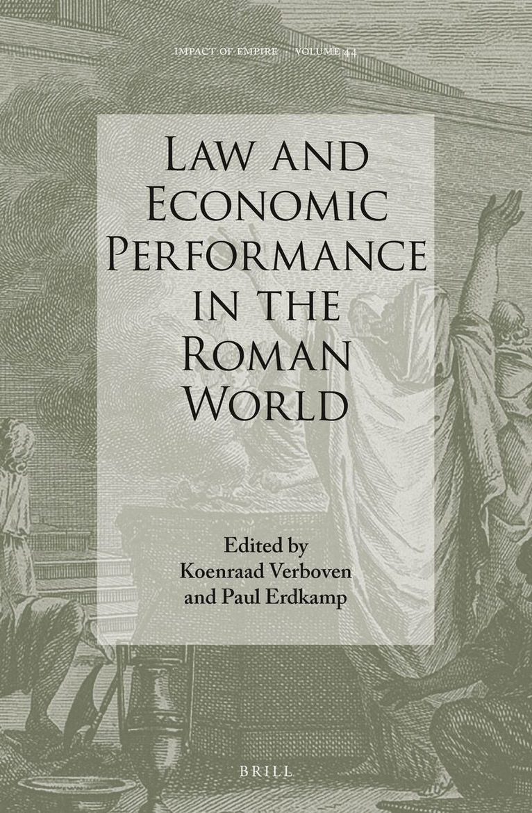 Law and Economic Performance in the Roman World, Inbunden. Tillgänglighet: Lägg i varukorg