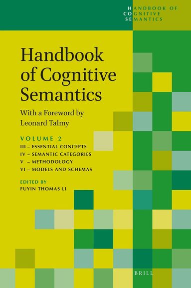 Fuyin Thomas LI - Handbook of Cognitive Semantics (part 2), Inbunden